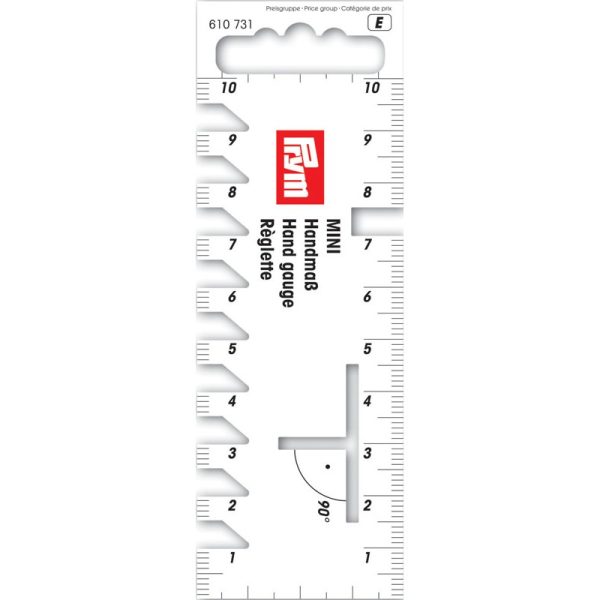 REGLA PRYM DE MANO PARA CONTAR PUNTOS MINI